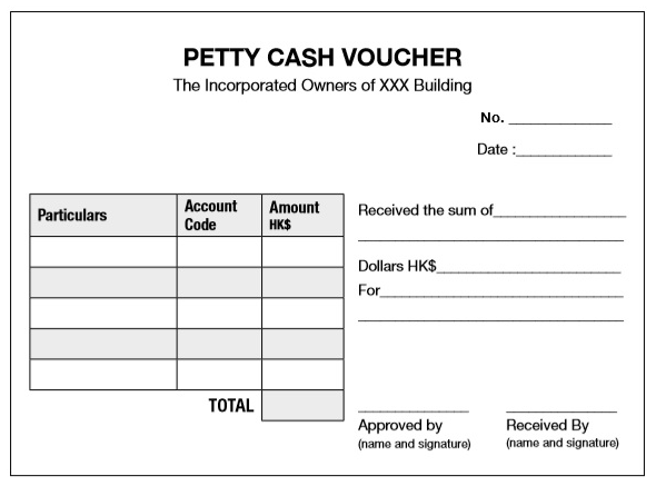 Petty Cash Imprest System